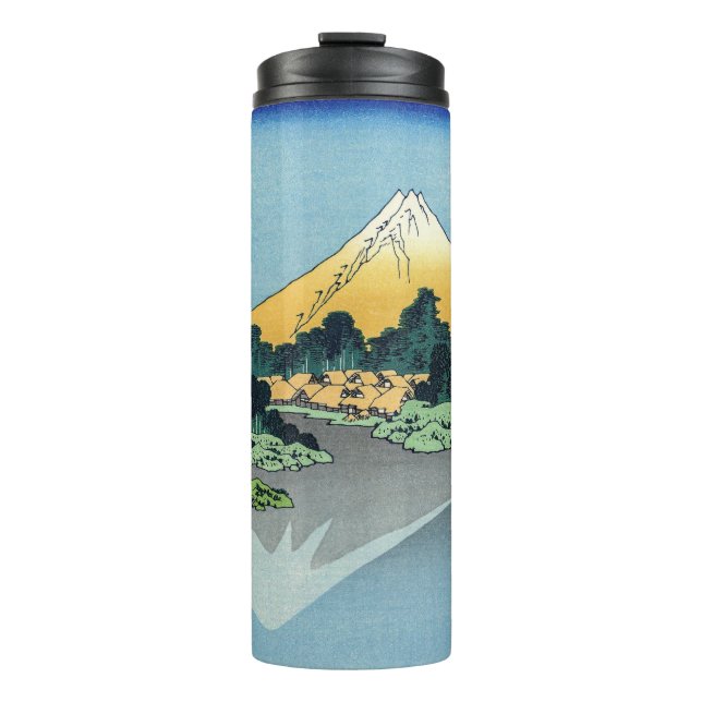 Hokusai - Mount Fuji Reflects in Lake Kawaguchi Thermal Tumbler (Front)