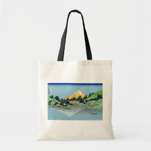 Hokusai - Mount Fuji Reflects in Lake Kawaguchi Tote Bag
