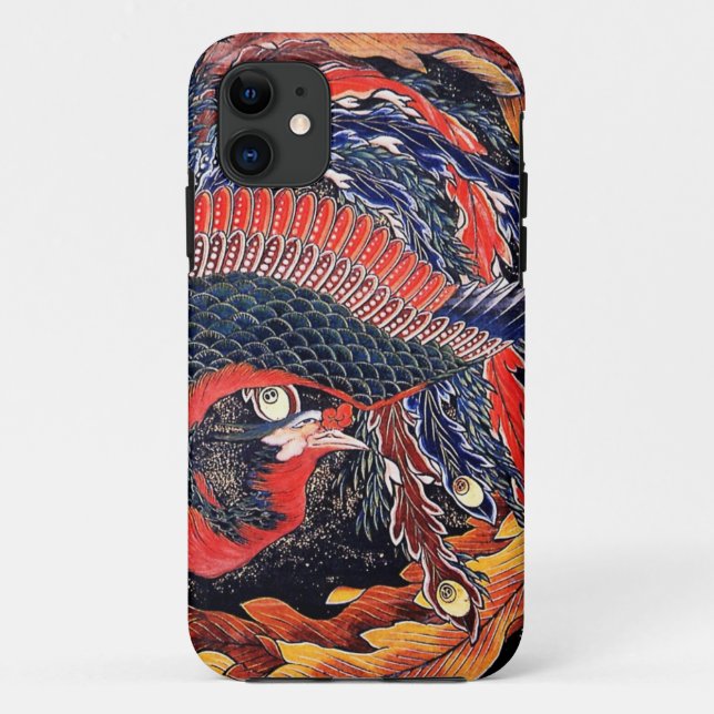 Hokusai - phoenix Case-Mate iPhone case (Back)