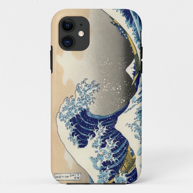 Hokusai The Great Wave iPhone 5 Case (landscape) (Back)