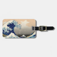 Hokusai 'The Great Wave' Luggage Tag