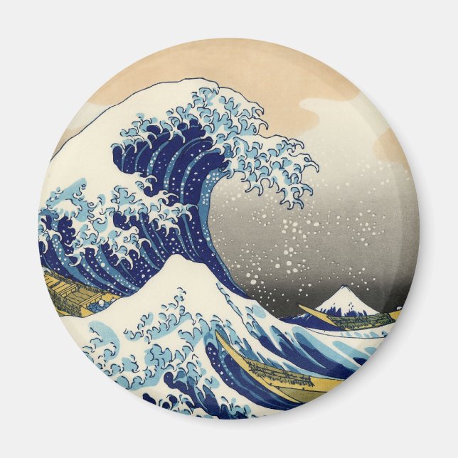 Hokusai The Great Wave Magnet (Front)