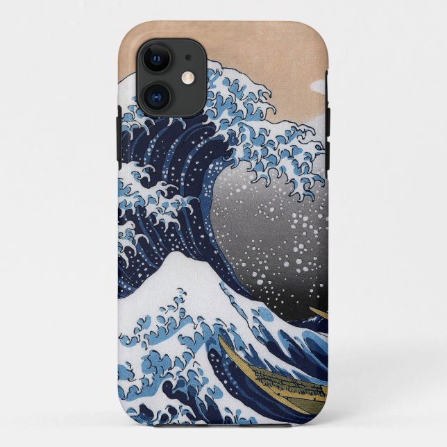 Hokusai , “ The Great Wave off Kanagawa ” Case-Mate iPhone Case (Back)