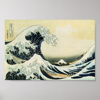 Hokusai The Great Wave Off Kanagawa Poster