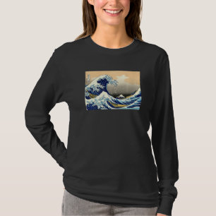 Hokusai The great wave off kanagawa Vintage Japane T-Shirt