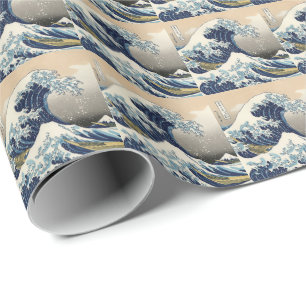 Hokusai, "The Great Wave off Kanagawa" Wrapping Paper