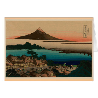 Hokusai view of Mount Fuji