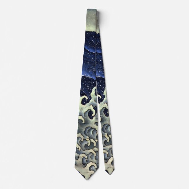 Hokusai Wave 2 Tie (Front)