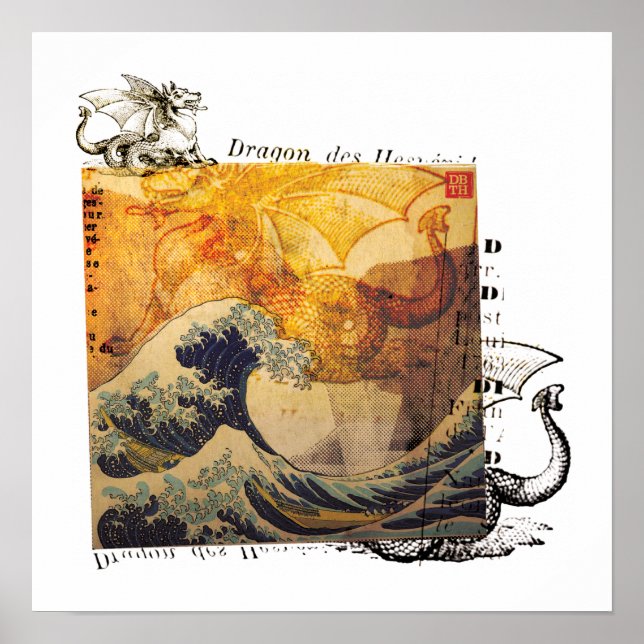 Hokusai's Dragon? Poster (Front)