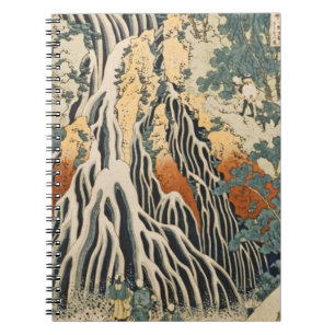 Hokusai's Waterfalls Kirifuri Notebook