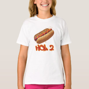 Hol 2 (Hot dog in puerto rican slang) T-Shirt