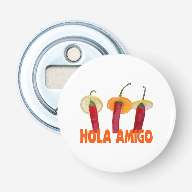 Hola Amigo Bottle Opener (Front)