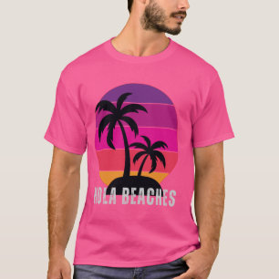 Hola Beaches Funny Beach Vacation Shirt Summer