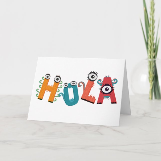 Hola Card (Front)