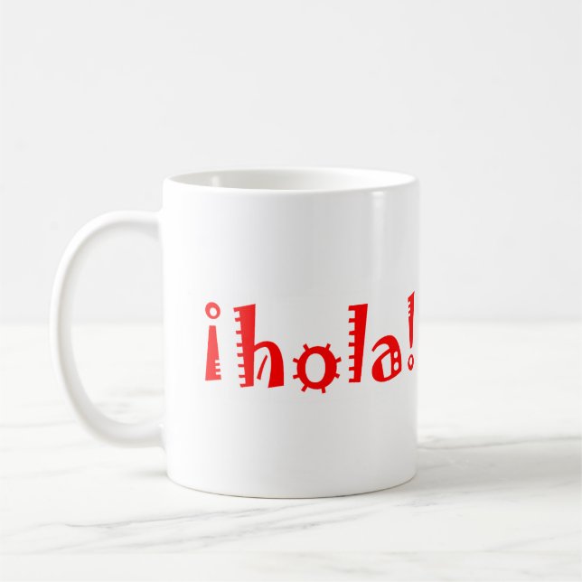 Hola Coffee Mug (Left)