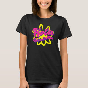 Hola Estudiantes Maestra Back to School Spanish Te T-Shirt
