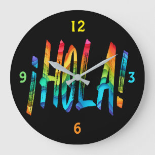 hola large clock