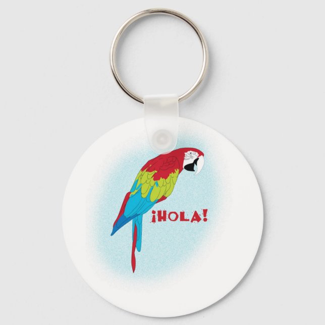 hola parrot key ring (Front)