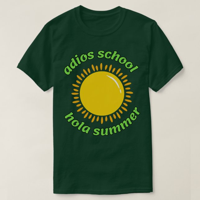 hola summer T-Shirt (Design Front)