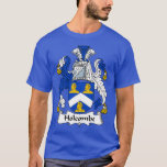 Holcomb Coat of Arms Family Crest  T-Shirt<br><div class="desc">Holcomb Coat of Arms Family Crest  .Check out our family t shirt selection for the very best in unique or custom,  handmade pieces from our shops.</div>