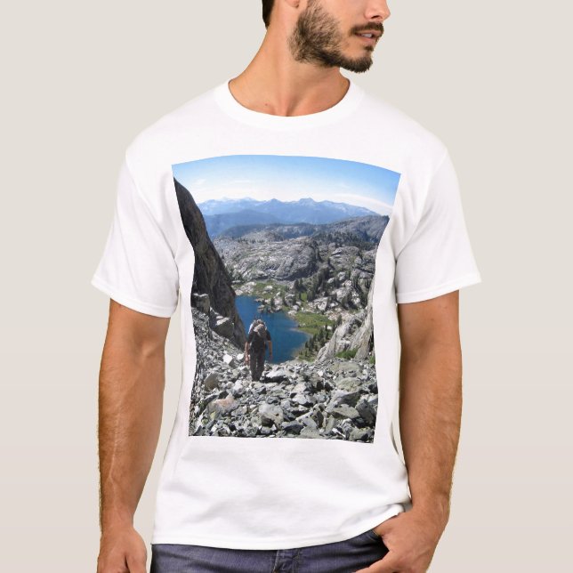 Holcomb Lake - Ansel Adams Wilderness - Minarets T-Shirt (Front)