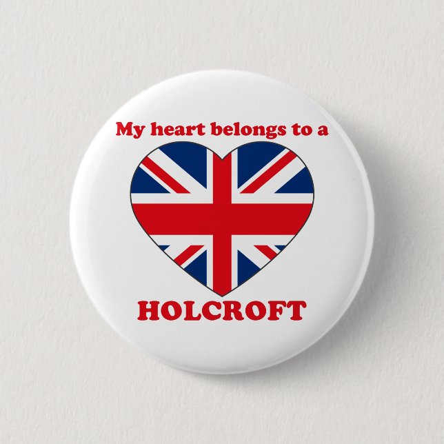 Holcroft 6 Cm Round Badge (Front)