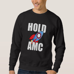 Hold Amc Stock Apes To The Moon Short Squeeze Sweatshirt