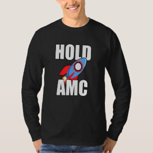 Hold Amc Stock Apes To The Moon Short Squeeze T-Shirt