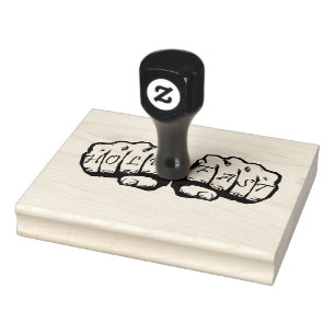 Hold Fast Rubber Stamp