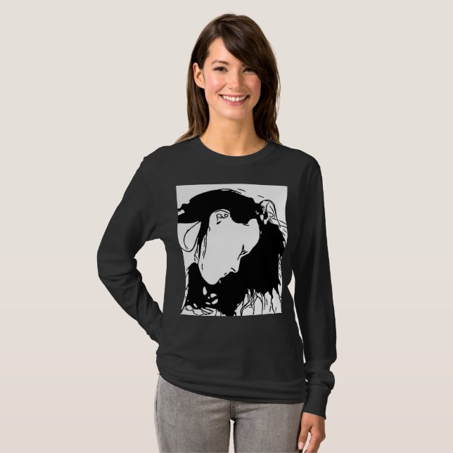 Hold Her Hair Back T-Shirt (Front Full)