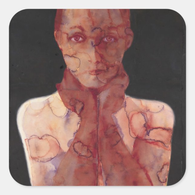 Hold In 2 Square Sticker (Front)