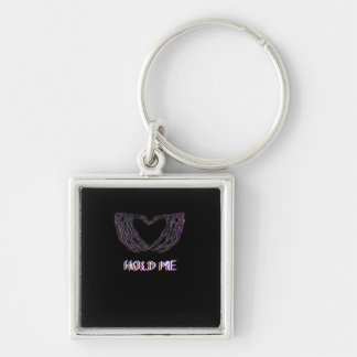 Hold Me Classic - Skeleton Hand Heart Key Ring