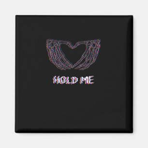 Hold Me Classic - Skeleton Hand Heart Magnet