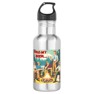 Hold My Beer Camping 532 Ml Water Bottle