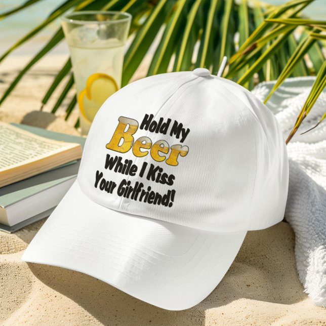Hold My Beer Girlfriend Trucker Hat (Creator Uploaded)