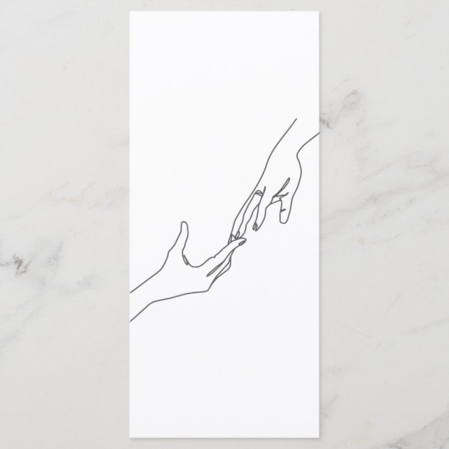 Hold my Hand! Menu (Front)