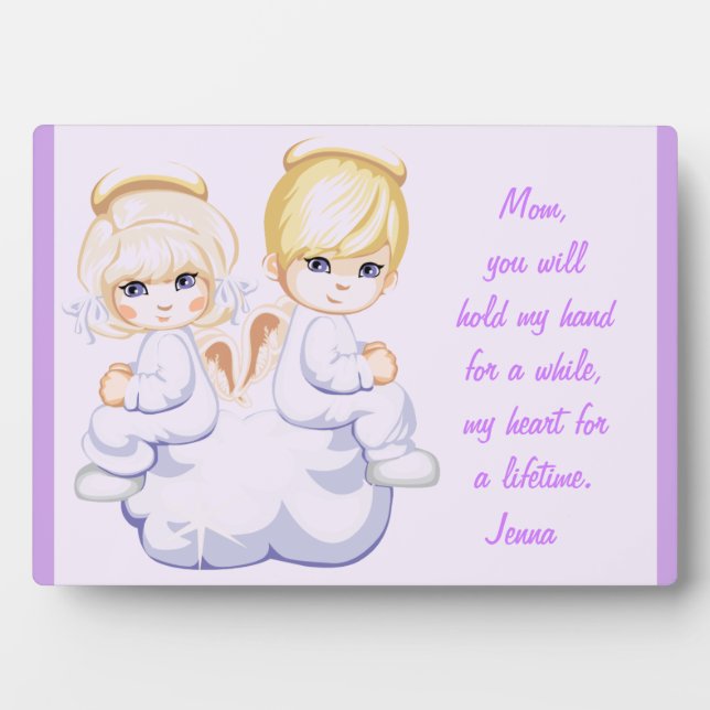 Hold My Hand - Plaque (Front)