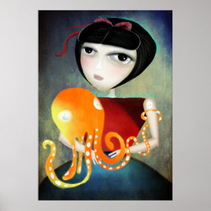 Hold on a little more art canvas poster