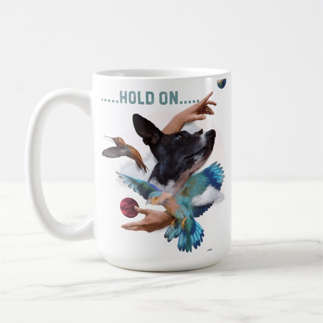 Hold ON Coffee Mug (Left)