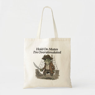 Hold On Mates Frog Autism Awareness Tote Bag