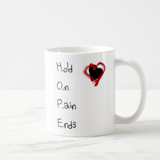 Hold On Pain Ends Coffee Mug