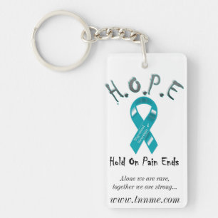 Hold On Pain Ends... Key Ring