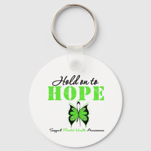 Hold on to Hope Mental Health Awareness Key Ring