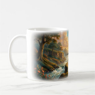Hold On to Wonder Fantasy Path Mug