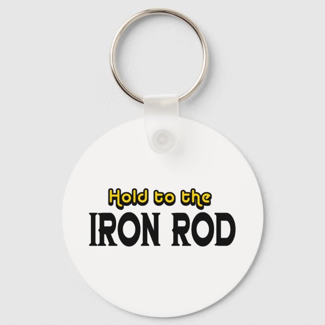 Hold to the Iron Rod Key Ring (Front)
