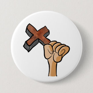Hold Your Faith Up High 7.5 Cm Round Badge