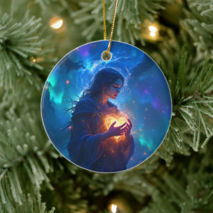 Hold your heart forever, I miss you, sympathy Ceramic Tree Decoration