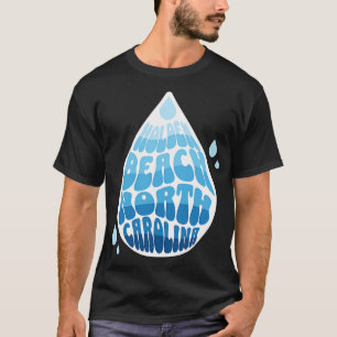 Holden Beach North olina Water Drop T-Shirt