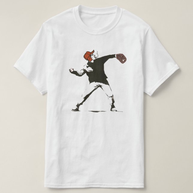 Holden Caulfield, Flower Bomber T-Shirt (Design Front)