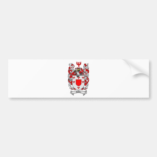 HOLDEN FAMILY CREST -  HOLDEN COAT OF ARMS BUMPER STICKER (Front)